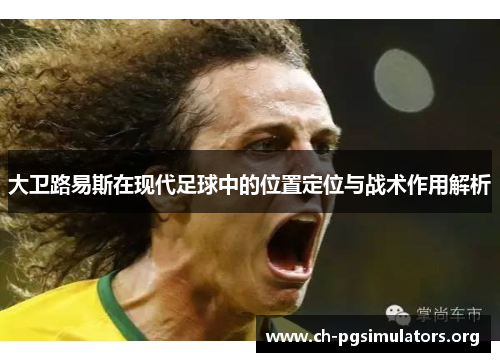 大卫路易斯在现代足球中的位置定位与战术作用解析